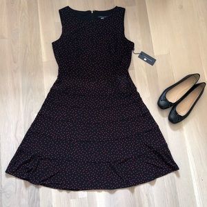 Tommy Hilfiger Polka Dot Fit & Flare Dress